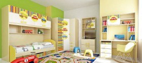 Детская комната Клаксон (Бежевый/корпус Клен) в Зеленогорске - zelenogorsk.katalogmebeli.com | фото 5