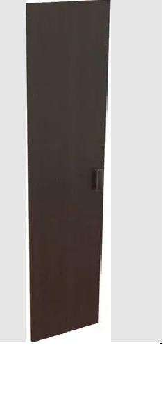 Дверь из ЛДСП к узкому стеллажу К-975. Ф Венге в Зеленогорске - zelenogorsk.katalogmebeli.com | фото