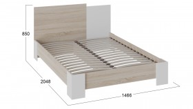 Кровать без ПМ «Сэнди» Тип 1 (без подъемного механизма) в Зеленогорске - zelenogorsk.katalogmebeli.com | фото 4