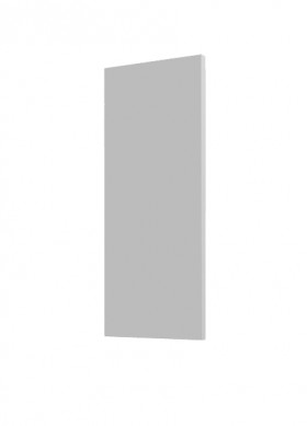 Фальшпанель для верхних прямых и торцевых шкафов Мемфис (Атласный серый/720 мм) в Зеленогорске - zelenogorsk.katalogmebeli.com | фото