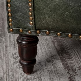 Кресло кожаное Лофт Аристократ (ширина 1070 мм) в Зеленогорске - zelenogorsk.katalogmebeli.com | фото 3
