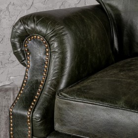Кресло кожаное Лофт Аристократ (ширина 1070 мм) в Зеленогорске - zelenogorsk.katalogmebeli.com | фото 5