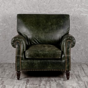Кресло кожаное Лофт Аристократ (ширина 1070 мм) в Зеленогорске - zelenogorsk.katalogmebeli.com | фото 9