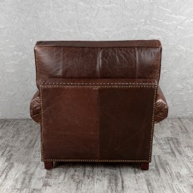 Кресло кожаное Лофт Аристократ (ширина 1100 мм) в Зеленогорске - zelenogorsk.katalogmebeli.com | фото 7