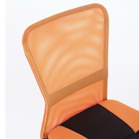Кресло компактное BRABIX Smart MG-313 (черный, оранжевый) в Зеленогорске - zelenogorsk.katalogmebeli.com | фото 4