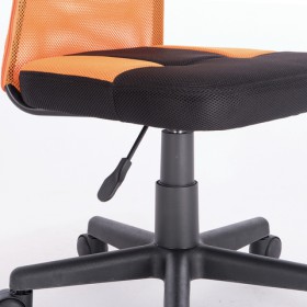 Кресло компактное BRABIX Smart MG-313 (черный, оранжевый) в Зеленогорске - zelenogorsk.katalogmebeli.com | фото 5