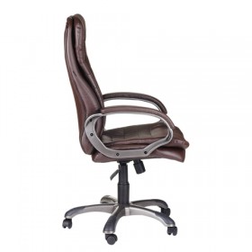 Кресло офисное BRABIX Omega EX-589 (коричневое) в Зеленогорске - zelenogorsk.katalogmebeli.com | фото 2