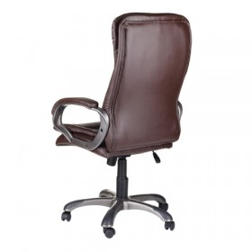 Кресло офисное BRABIX Omega EX-589 (коричневое) в Зеленогорске - zelenogorsk.katalogmebeli.com | фото 3