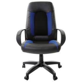 Кресло офисное BRABIX Strike EX-525 (сине-черный) в Зеленогорске - zelenogorsk.katalogmebeli.com | фото 4