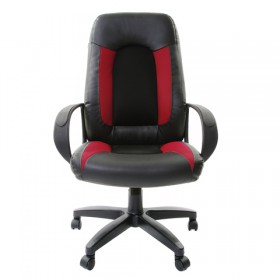 Кресло офисное BRABIX Strike EX-525 (черно-красный) в Зеленогорске - zelenogorsk.katalogmebeli.com | фото 2