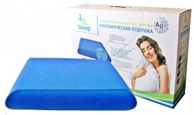 Ортопедическая подушка IQ Sleep (Слип) 570*400*130 мм в Зеленогорске - zelenogorsk.katalogmebeli.com | фото