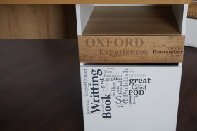 Стол с ящиками «Оксфорд» (Ривьера/Белый с рисунком) в Зеленогорске - zelenogorsk.katalogmebeli.com | фото 9